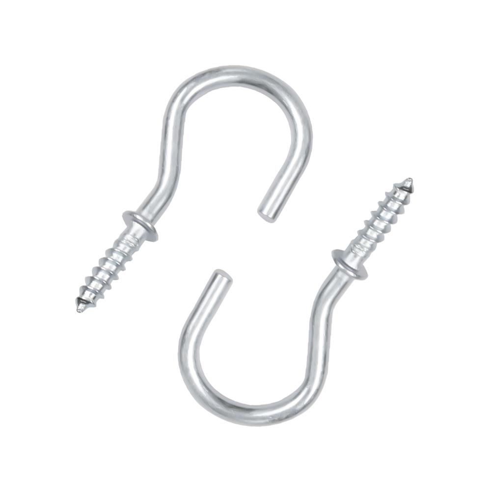 ตะขอ ตัวซี BY TORA 1/4" สีนิกเกิ้ล