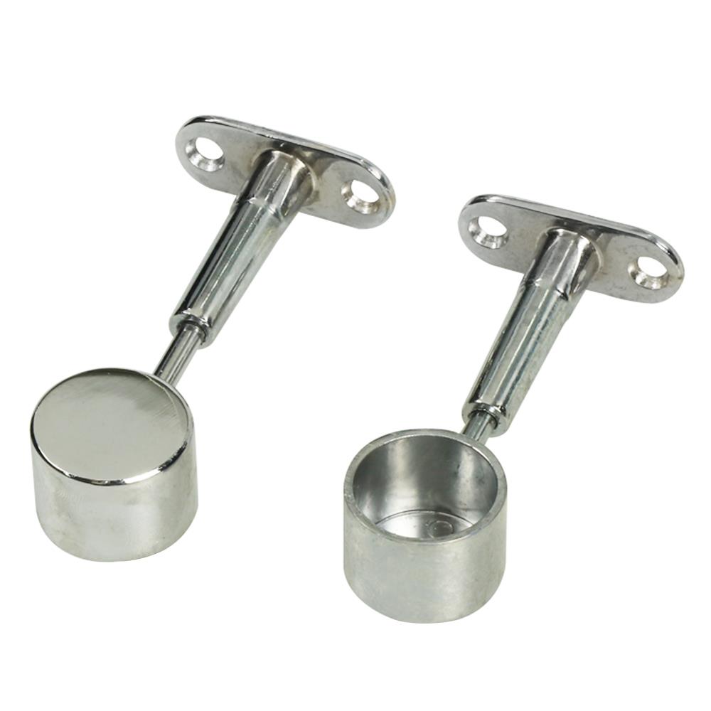 ตัวรับท่อปรับได้ BY TORA 1 นิ้ว สีนิกเกิล แพ็ก 2 ชิ้น