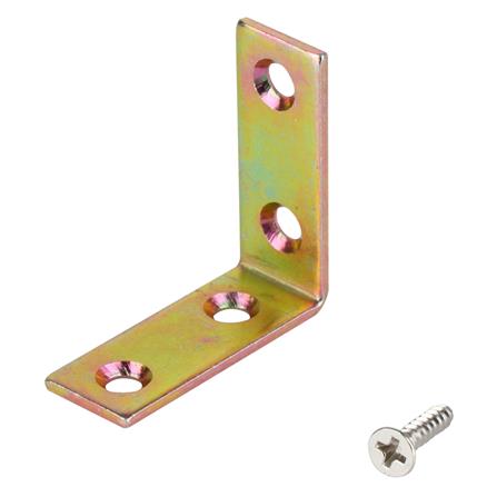 ฉากเหล็ก BY TORA 15X40X2 มม. สีรุ้ง