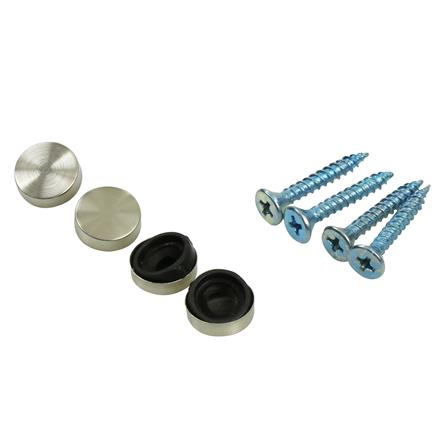 ตัวยึดกระจกสแตนเลส 4ชุด BY TORA MSSA-12-4 12MM สีสเตนเลส