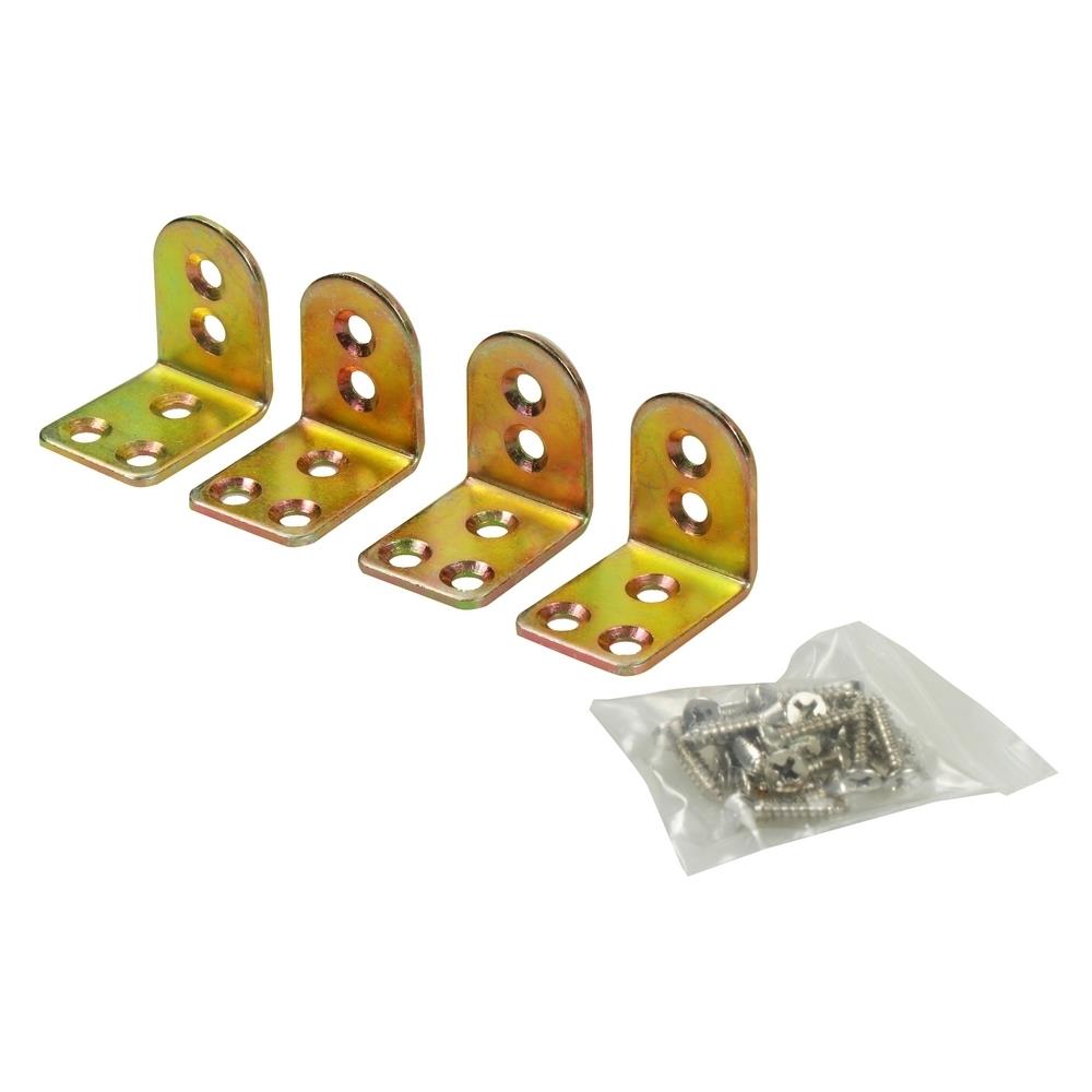 ฉากเหล็ก 5 รู BY TORA 25X30X34X2MM สีรุ้ง