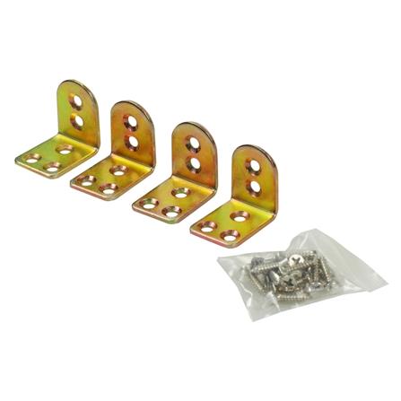 ฉากเหล็ก 5 รู BY TORA 25X30X34X2MM สีรุ้ง_0