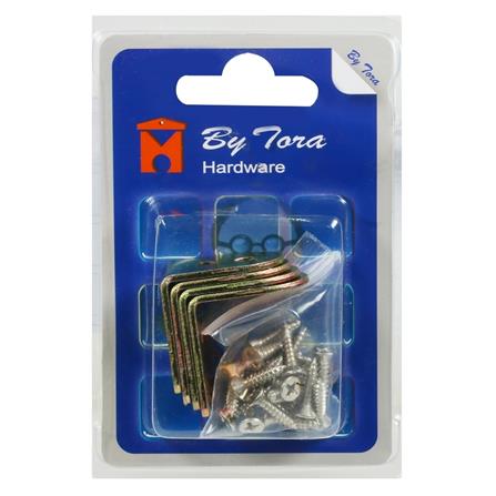 ฉากเหล็ก 5 รู BY TORA 25X30X34X2MM สีรุ้ง_1