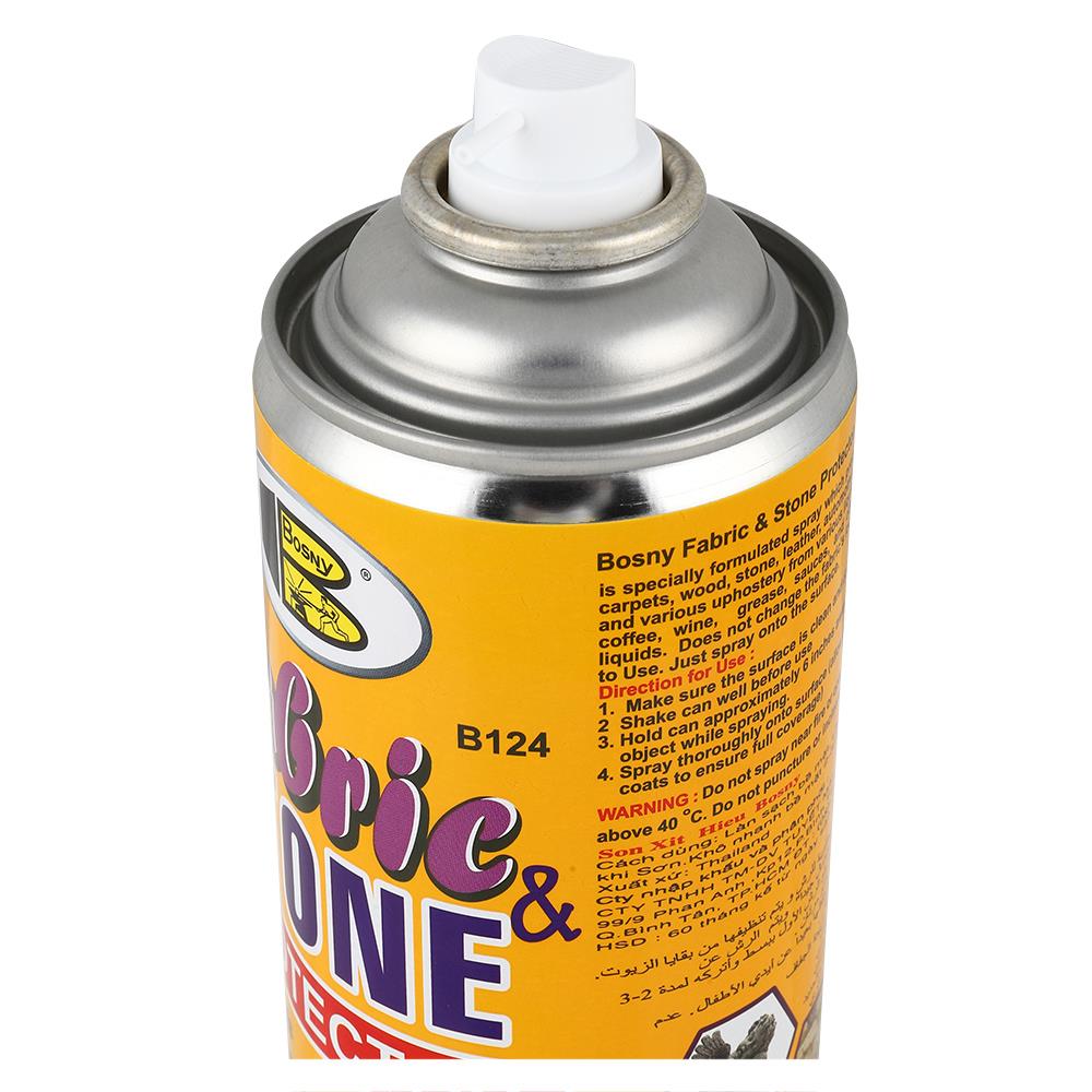 สเปรย์เคลือบเบาะผ้าและหิน BOSNY 600 มล.