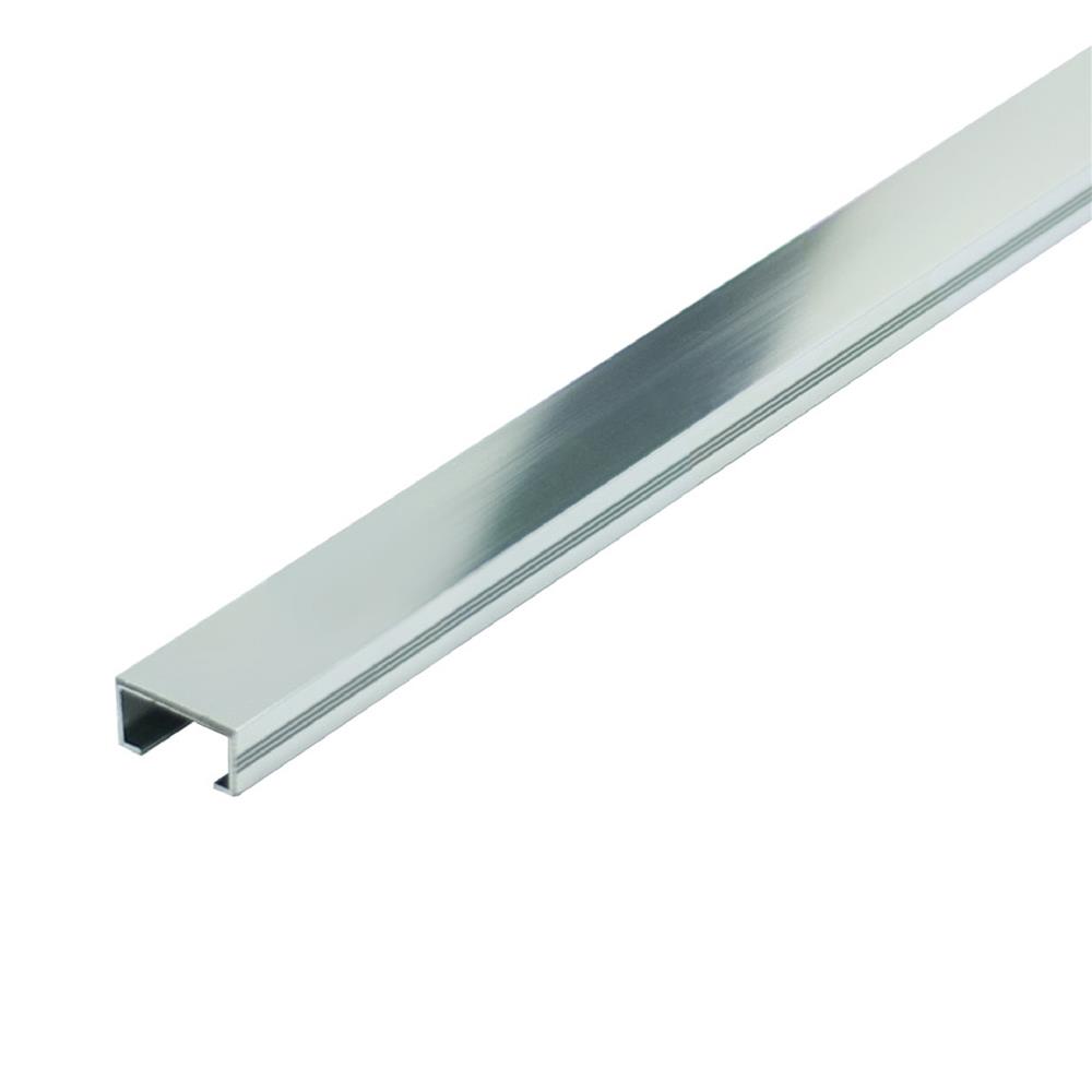 กรุยเชิงอะลูมิเนียม DP TBS 2020 2 ซม. 2 ม. สีเงินเงา