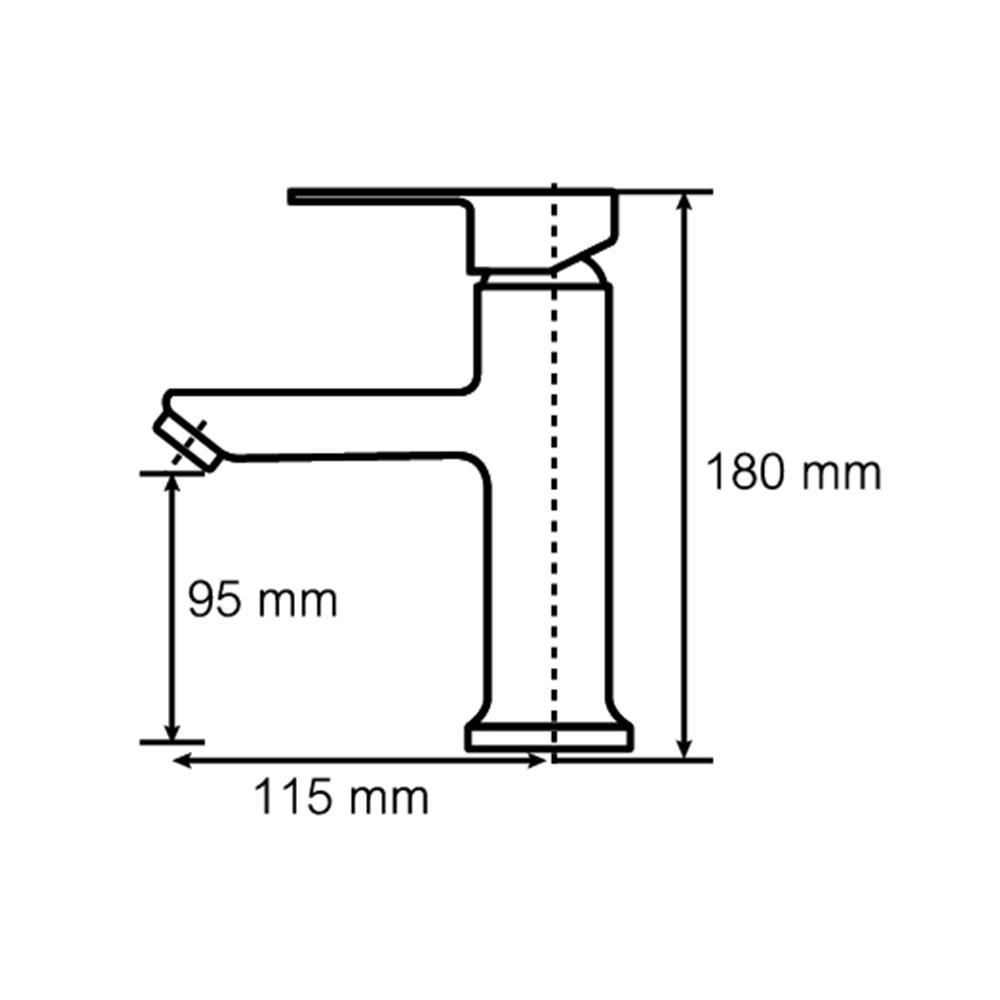 ก๊อกอ่างล้างหน้าเดี่ยว MOYA MY-1431