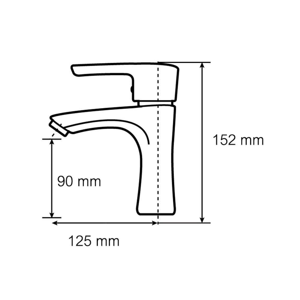 ก๊อกอ่างล้างหน้าเดี่ยว MOYA MY-1432