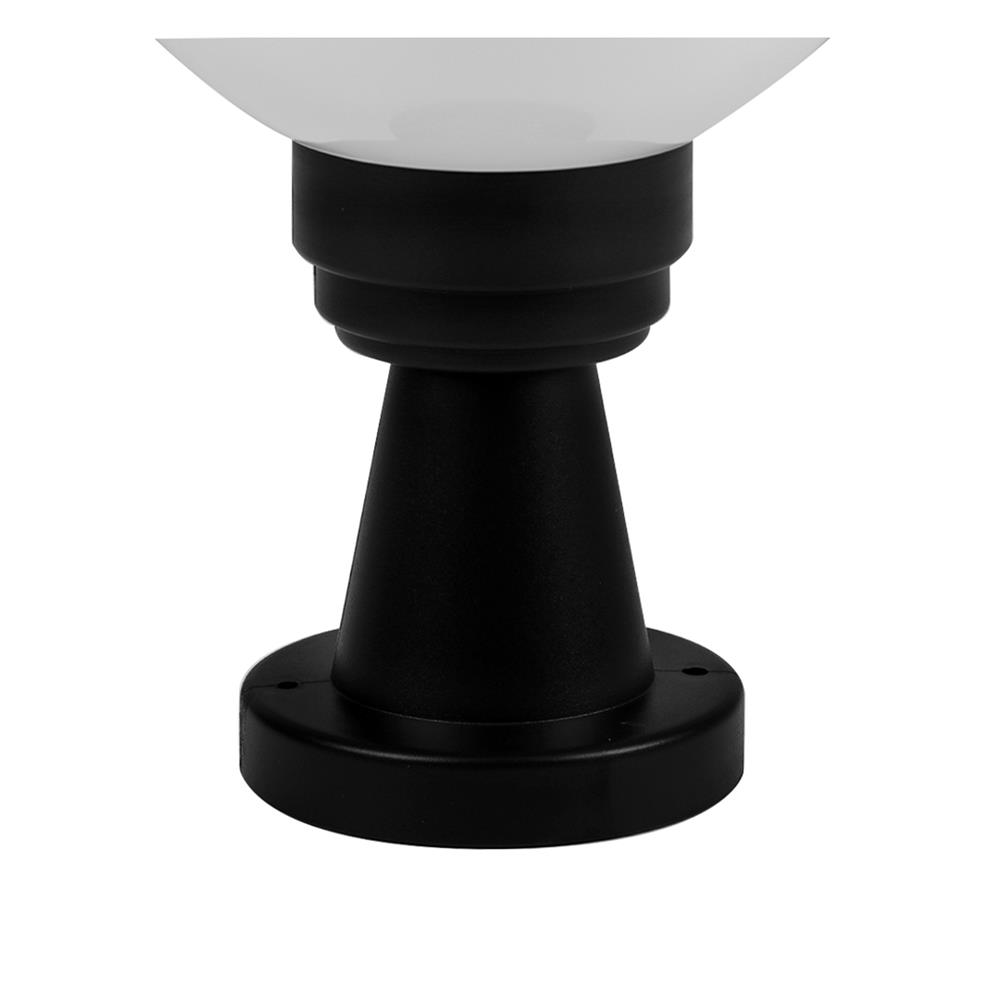 ไฟหัวเสา ELEKTRA HK-K2-200 OPAL สีดำ