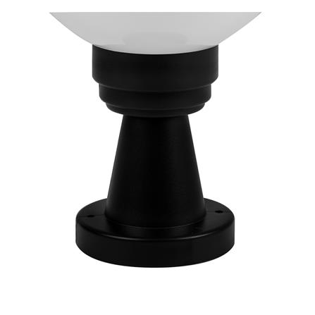 ไฟหัวเสา ELEKTRA HK-K2-200 OPAL สีดำ_2