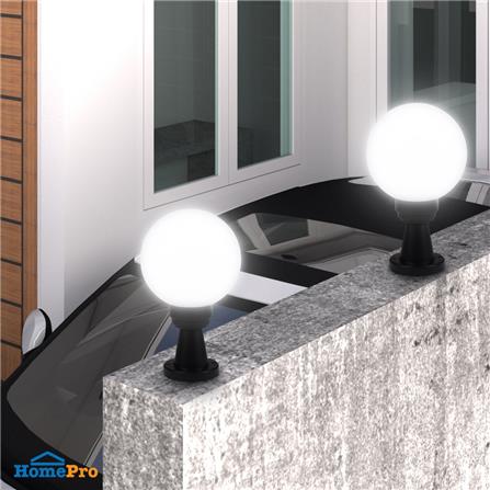 ไฟหัวเสา ELEKTRA HK-K2-200 OPAL สีดำ_3