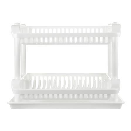 ชั้นคว่ำจานพลาสติก 2 ชั้น INSPACE สีขาว_2