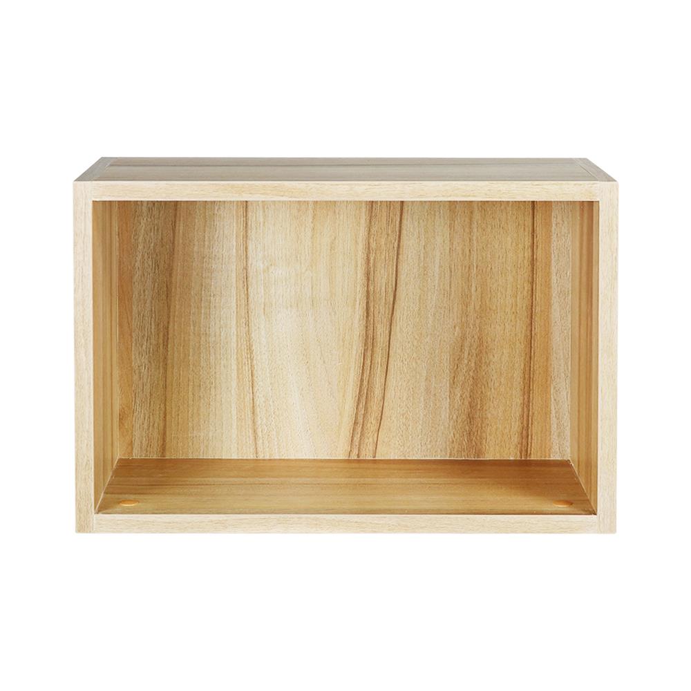 ชั้นติดผนัง STACKO METIC 45x20x30 ซม. สีโรมา