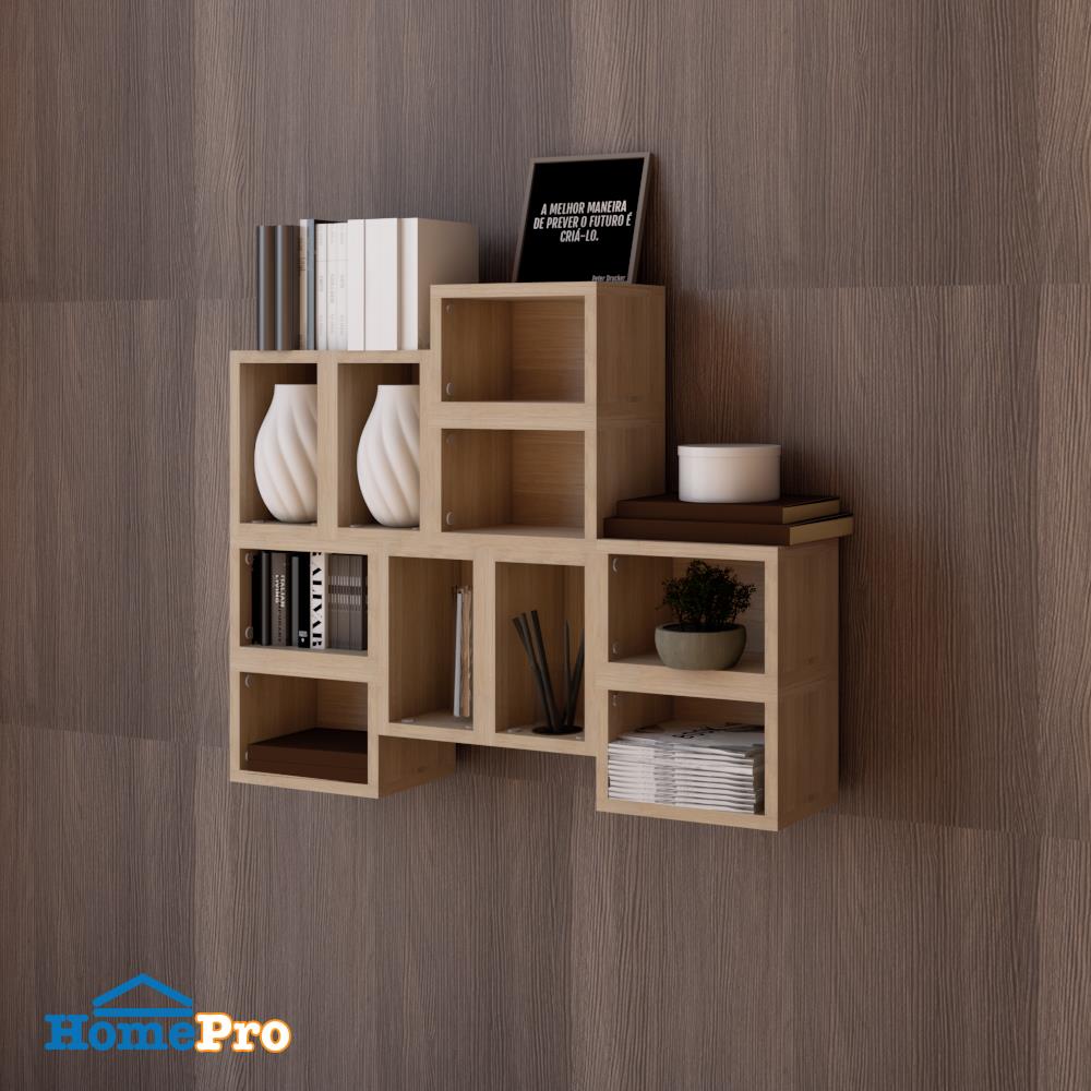 ชั้นติดผนัง STACKO METIC 20x20x30 ซม. สีโรมา