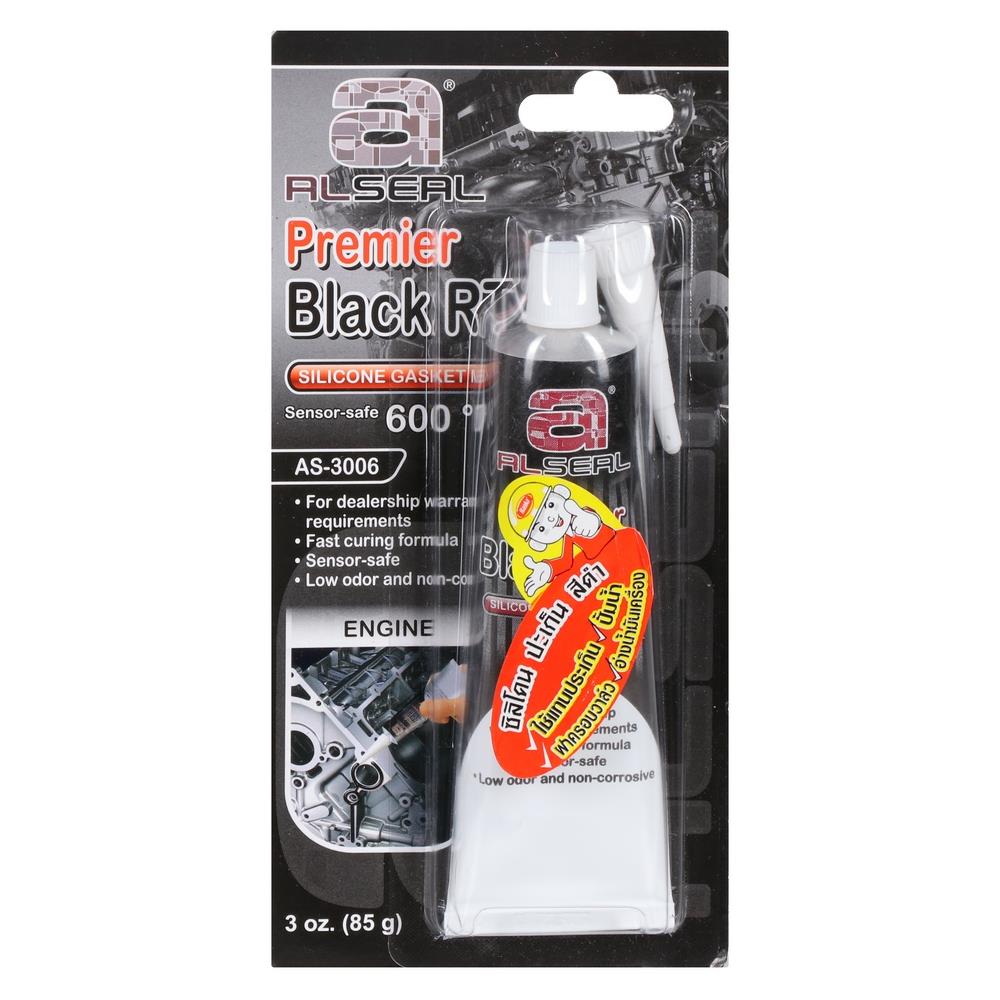 กาวปะเก็นซิลิโคน ALSEAL 85 ก. สีดำ
