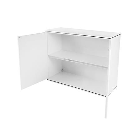 ตู้คู่ ABS KING PLAT-CURVE 90x67.8 ซม. สีขาว_2