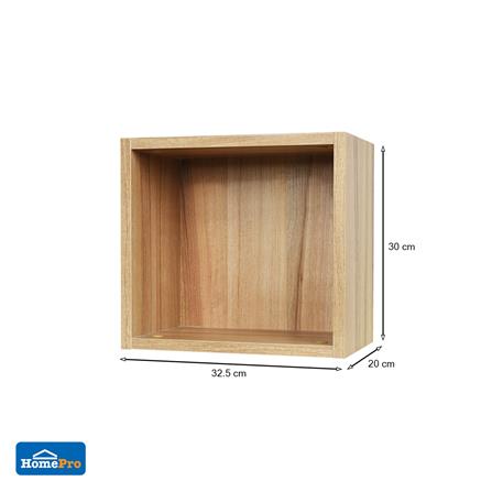 ชั้นติดผนัง STACKO METIC 32.5x20x30 ซม. สีโรมา_4