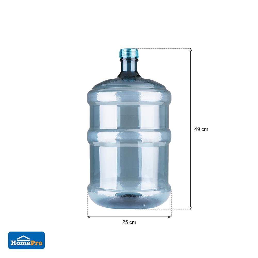 ถังน้ำดื่ม PET DEXZON สีเขียวเทา 18.9 ลิตร