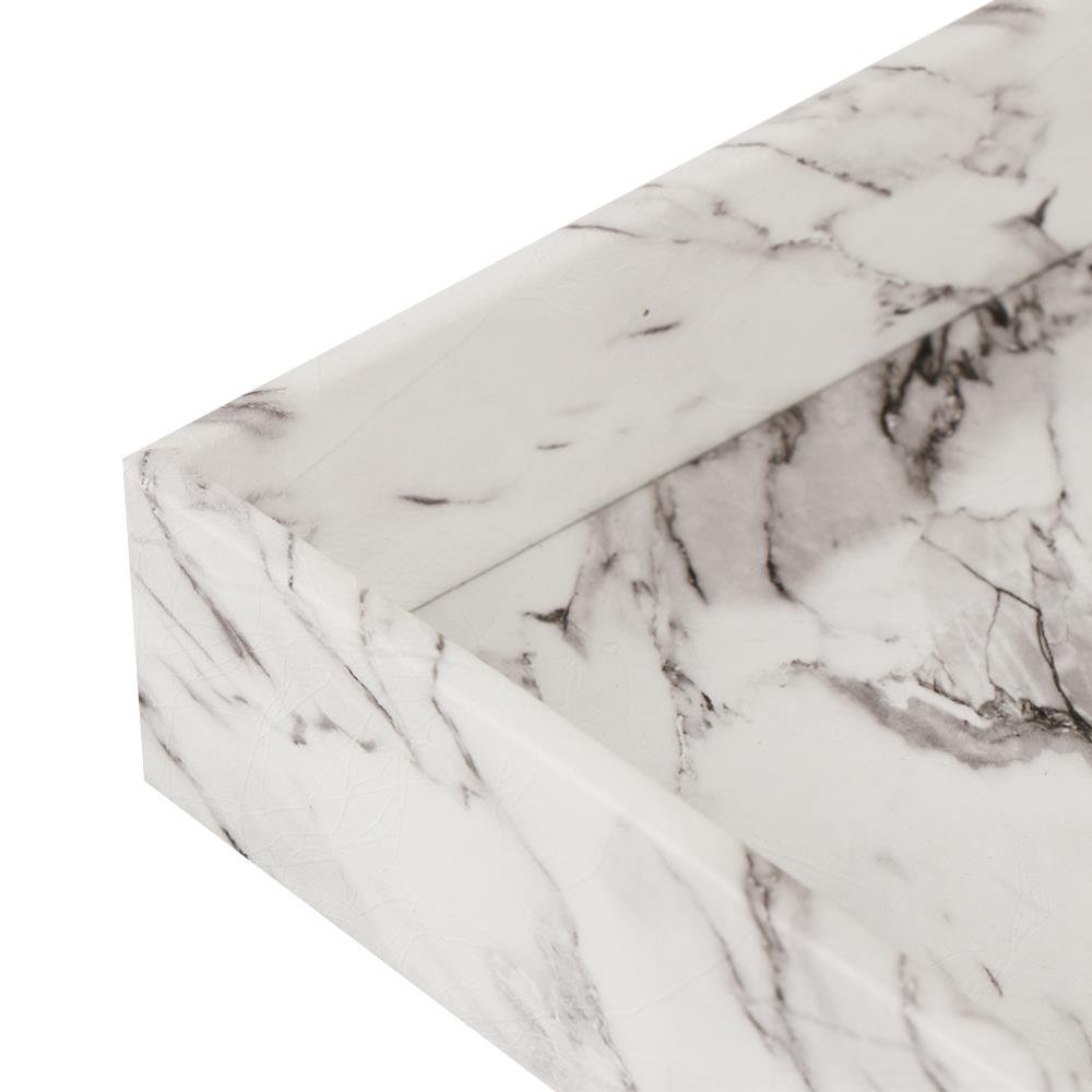 ถาด PVC KAN LEATHER MARBLE L 25x35 ซม.