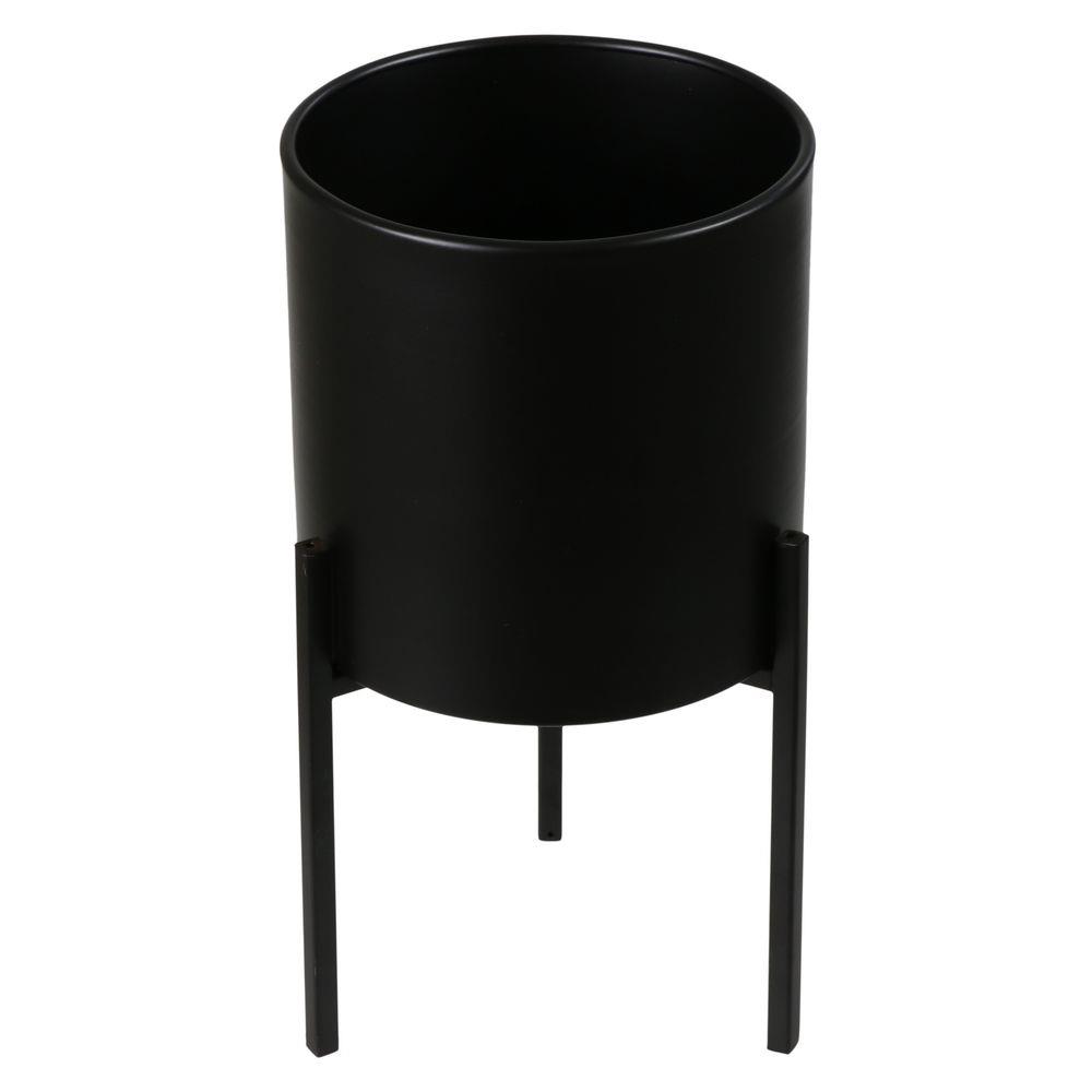 กระถางต้นไม้ SPRING สีดำ