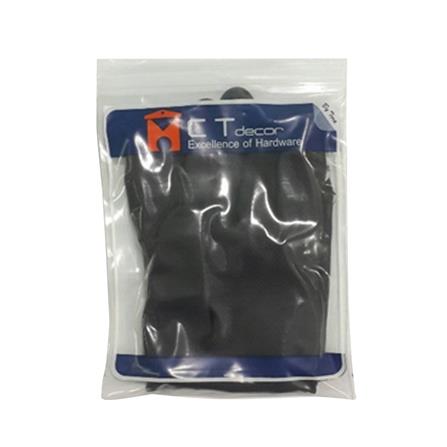 ถุงมือยางทั่วไป BY TORA 13 นิ้ว ไซซ์ L สีดำ