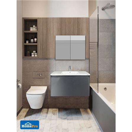 ตู้ข้างเคาน์เตอร์ MOYA PU1002 สีเทาด้าน_5