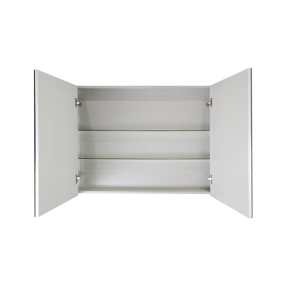 ตู้กระจกเคาน์เตอร์ MOYA PU1002MIR สีเทาด้าน