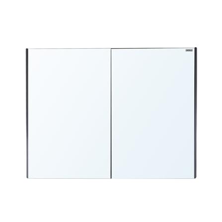 ตู้กระจกเคาน์เตอร์ MOYA PU1002MIR สีเทาด้าน_1