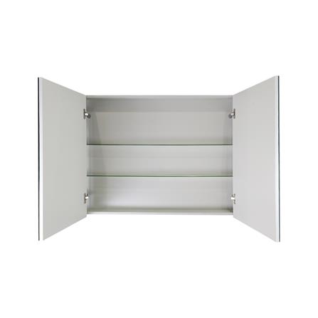 ตู้กระจกเคาน์เตอร์ MOYA PU1002MIR สีเทาด้าน_2