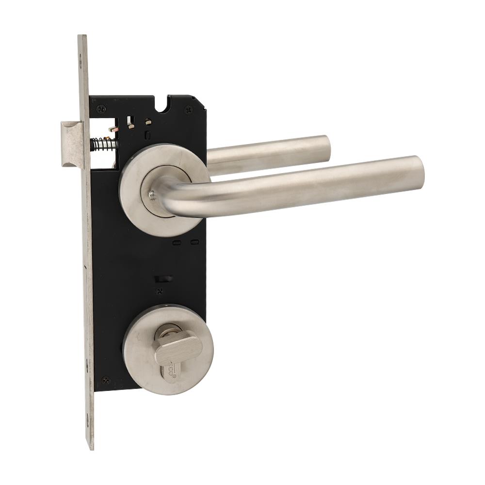 มือจับก้านโยกห้องน้ำ MORTISE VECO LH1033 SS BK สีสเตนเลส