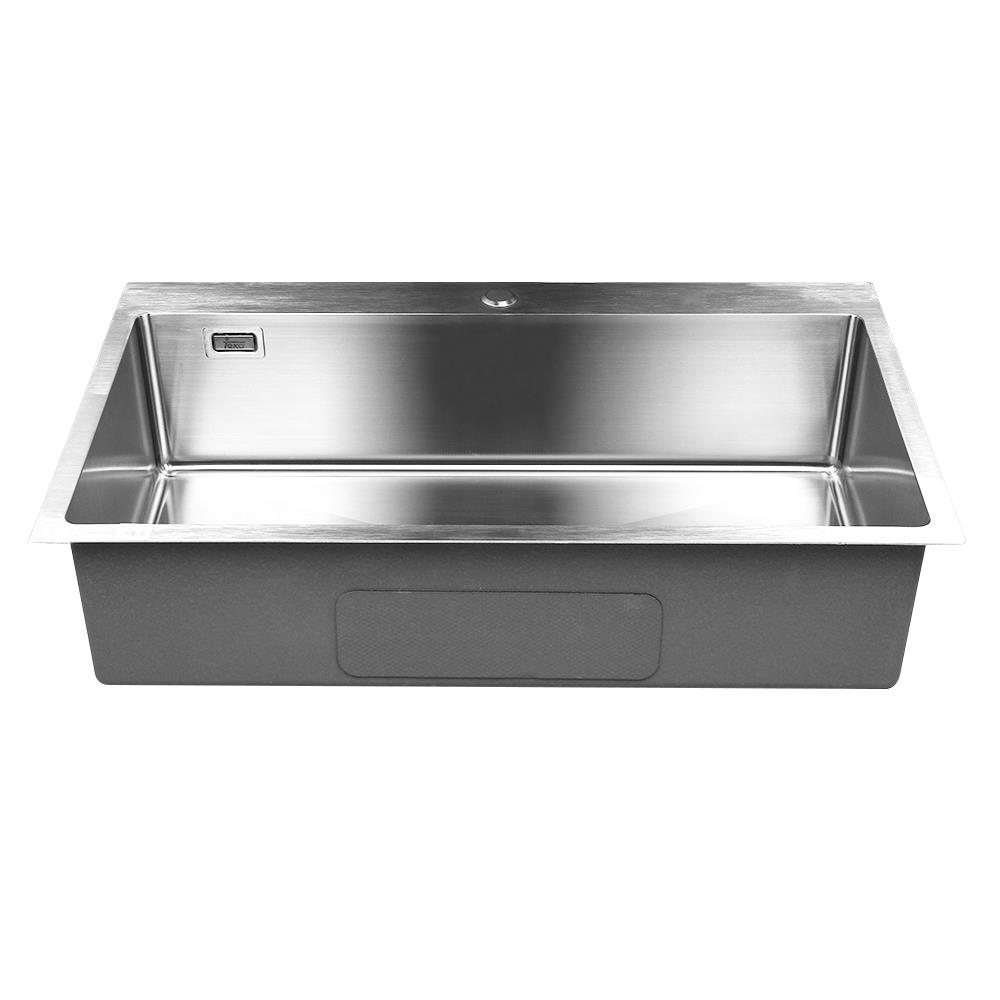 ซิงค์ฝังสแควร์ 1หลุม TEKA TQ 82 สแควร์ สเตนเลส