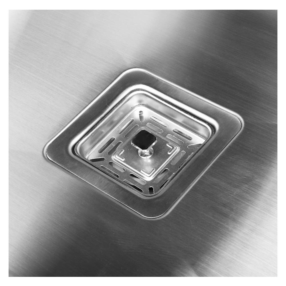 ซิงค์ฝังสแควร์ 1หลุม TEKA TQ 82 สแควร์ สเตนเลส