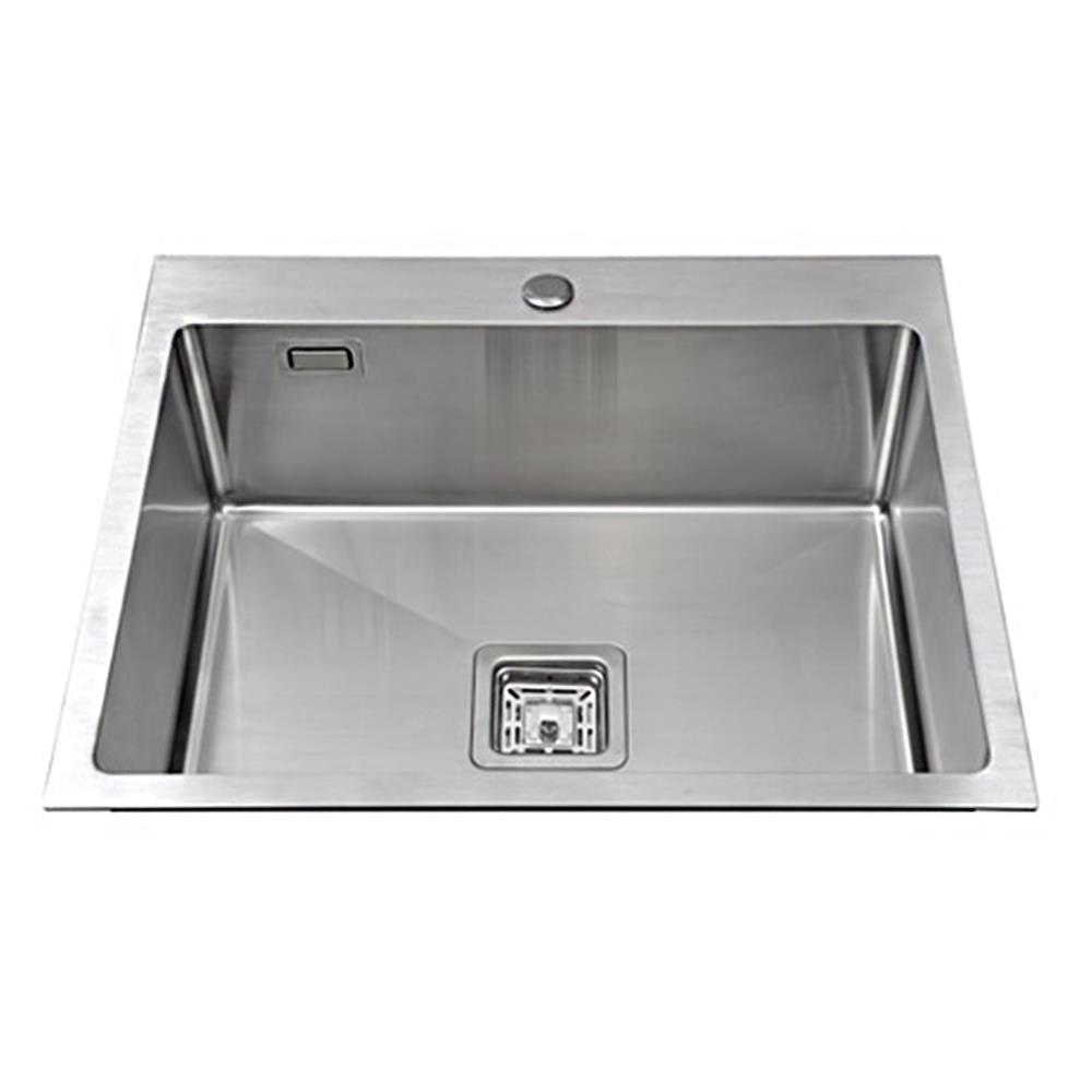 ซิงค์ฝังสแควร์ 1หลุม TEKA TQ50 สแควร์ สแตนเลส