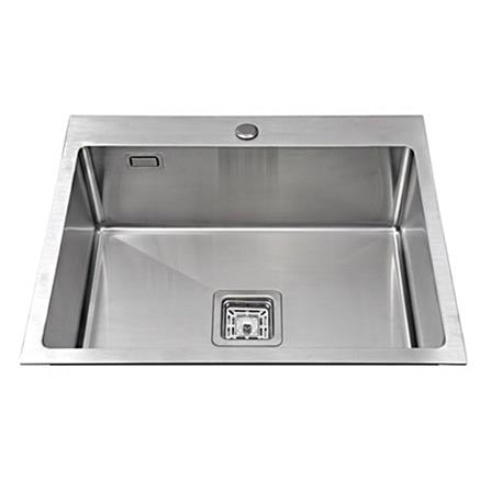 ซิงค์ฝังสแควร์ 1หลุม TEKA TQ50 สแควร์ สแตนเลส