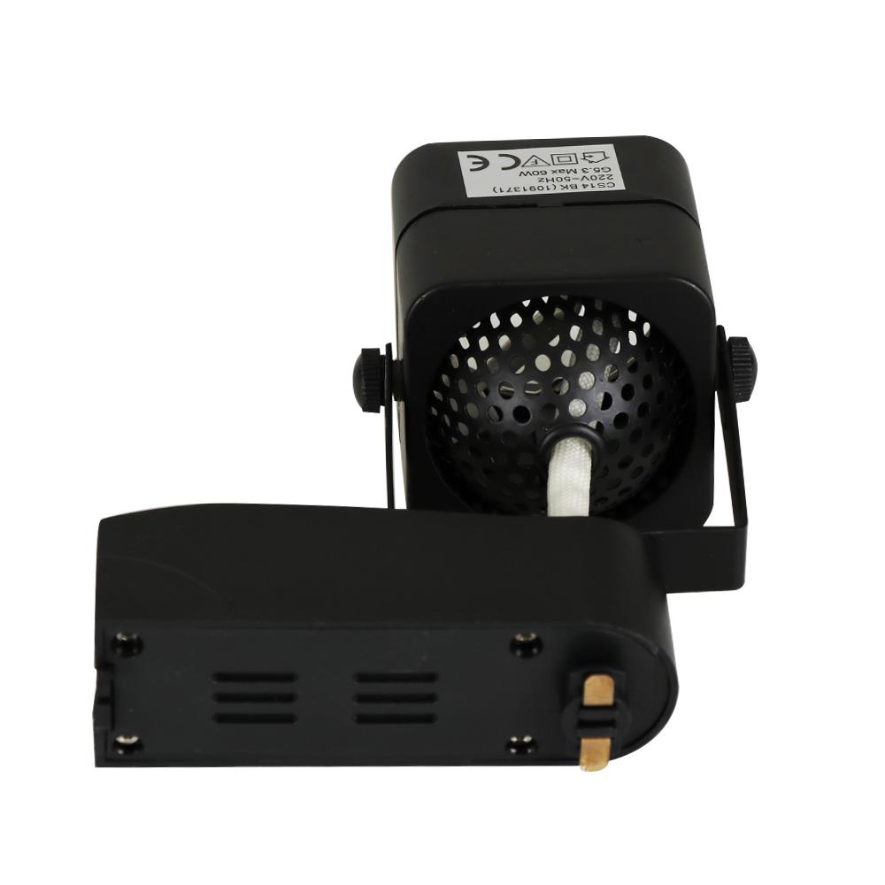 แทรคไลท์ ติดราง GU5.3  CARINI CS14 สีดำ