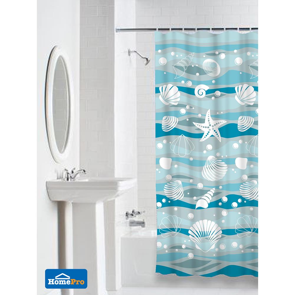 ม่านห้องน้ำ PVC MOYA PV1701 180x180ซม.