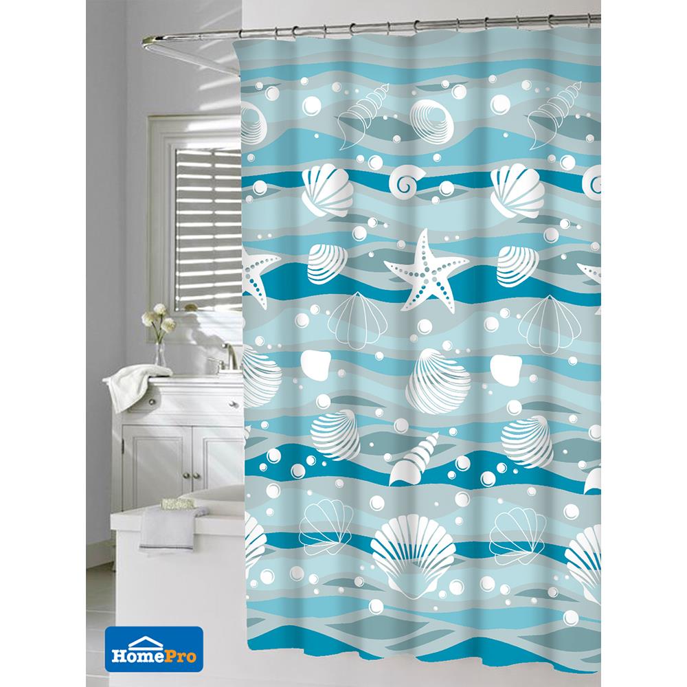 ม่านห้องน้ำ PVC MOYA PV1701 180x180ซม.