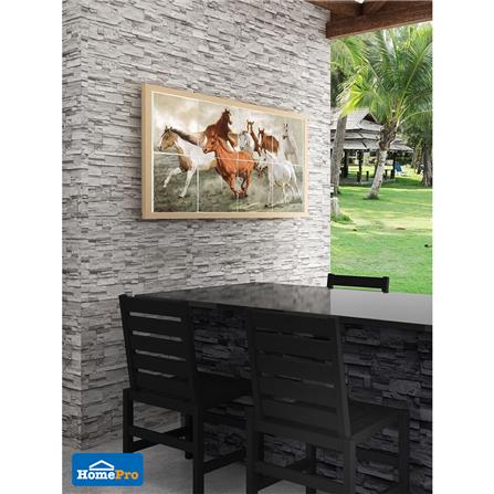 กระเบื้องผนังภาพชุด 8x10 นิ้ว มองโกล น้ำตาล A_3