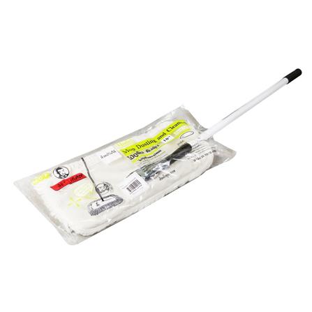 ไม้ม็อบดันฝุ่นผ้าฝ้าย ด้ามปรับได้ BE MAN 18 นิ้ว_4