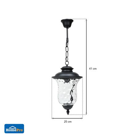 ไฟช่อภายนอก CARINI 932H สีดำ_3