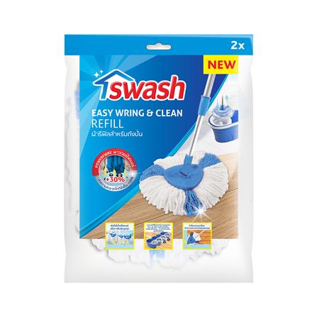 อะไหล่ผ้าม็อบไมโครไฟเบอร์หัวสามเหลี่ยม SWASH 15 นิ...