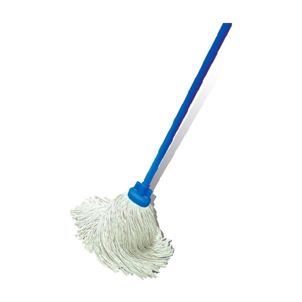 ไม้ม็อบคอตตอนหัวจุก SWASH 6 นิ้ว สีฟ้า