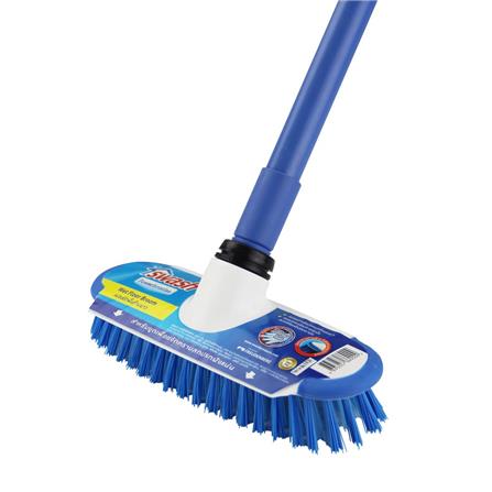 แปรงขัดพื้นไนลอน SWASH 9 นิ้ว สีฟ้า