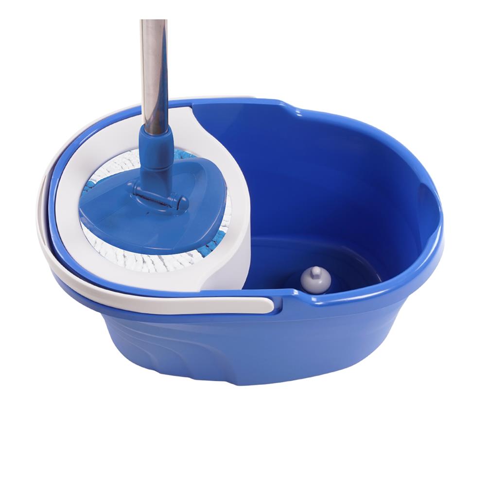 ชุดอุปกรณ์ถังปั่นพร้อมไม้ม็อบ SWASH SMART สีฟ้า