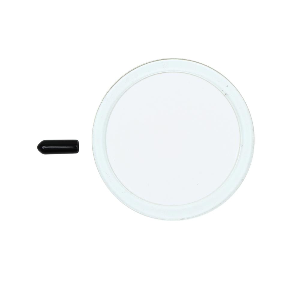 ขอแขวนกลมติดเทปกาว DEHUB สีขาว