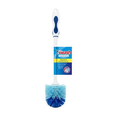 แปรงไนลอนล้างสุขภัณฑ์กลม SWASH สีฟ้า