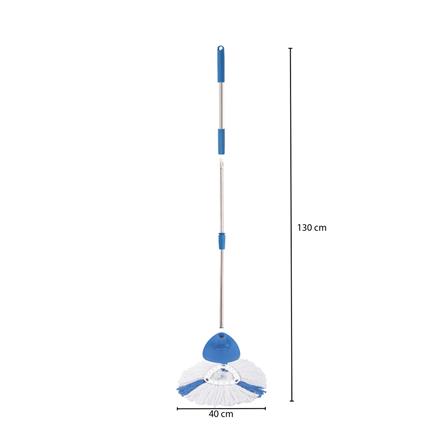 ไม้ม็อบไมโครไฟเบอร์หัวสามเหลี่ยม SWASH 15 นิ้ว สีฟ้า_2