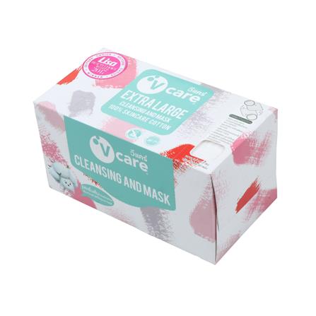 สำลีแผ่นใหญ่ V CARE EXTRA LARGE 60 แผ่น_1
