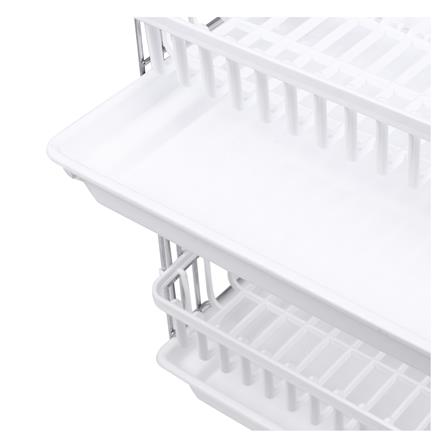 ชั้นคว่ำจานพลาสติก2ชั้นขาเหล็กR-4046-2_3