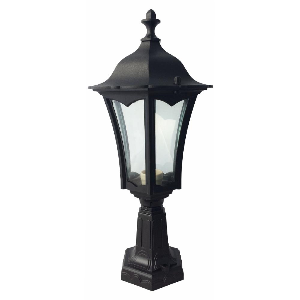 ไฟหัวเสา LIGHTING HOME LHT003 สีดำ