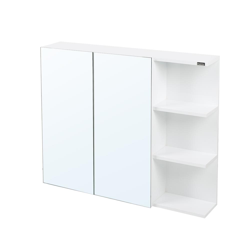 ตู้กระจก PVC MOYA VM-C1402 สีขาว